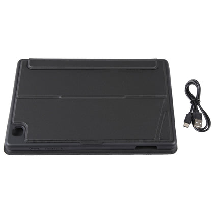 T610B-AS Pivot Backlight Upper Pen Tray Bluetooth Keyboard Leather Case For Samsung Galaxy Tab S6 Lite 10.4 P610/615