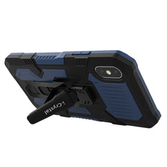 Funda protectora de PC + TPU a prueba de golpes Machine Armor Warrior para iPhone X/XS, iPhone XR y iPhone XS Max