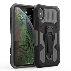 Funda protectora de PC + TPU a prueba de golpes Machine Armor Warrior para iPhone X/XS, iPhone XR y iPhone XS Max