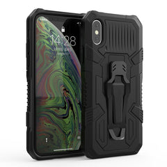 Funda protectora de PC + TPU a prueba de golpes Machine Armor Warrior para iPhone X/XS, iPhone XR y iPhone XS Max