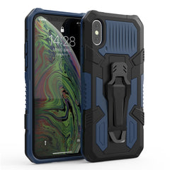 Funda protectora de PC + TPU a prueba de golpes Machine Armor Warrior para iPhone X/XS, iPhone XR y iPhone XS Max