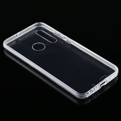 Funda ultrafina de PC+TPU transparente con doble cara y todo incluido para Huawei P Smart+ 2019, Huawei Y6 2019, Huawei Y7 2019, Samsung Galaxy A20e, Samsung Galaxy A30, Samsung Galaxy A50, Samsung Galaxy A51, Samsung Galaxy A71(1)
