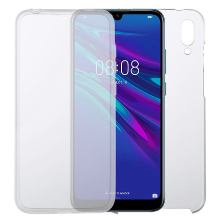 PC+TPU ultradünne doppelseitige transparente All-Inclusive-Hülle, für Huawei P Smart+ 2019, für Huawei Y6 2019, für Huawei Y7 2019, für Samsung Galaxy A20e, für Samsung Galaxy A30, für Samsung Galaxy A50, für Samsung Galaxy A51, für Samsung Galaxy A71(1)