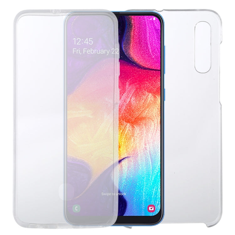 Funda ultrafina de PC+TPU transparente con doble cara y todo incluido para Huawei P Smart+ 2019, Huawei Y6 2019, Huawei Y7 2019, Samsung Galaxy A20e, Samsung Galaxy A30, Samsung Galaxy A50, Samsung Galaxy A51, Samsung Galaxy A71(1)