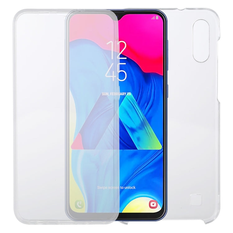 Funda ultrafina de PC+TPU transparente con doble cara y todo incluido para Huawei P Smart+ 2019, Huawei Y6 2019, Huawei Y7 2019, Samsung Galaxy A20e, Samsung Galaxy A30, Samsung Galaxy A50, Samsung Galaxy A51, Samsung Galaxy A71(1)