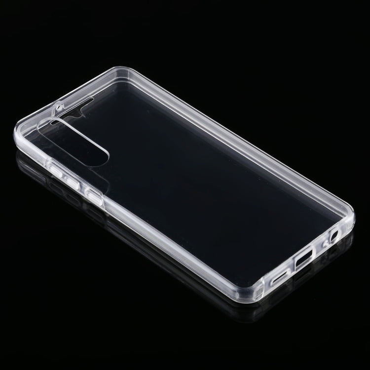 Funda ultrafina de PC+TPU transparente con doble cara y todo incluido para Xiaomi Mi 9T, Xiaomi Redmi Note 8 Pro, Xiaomi Redmi Note 8T, Xiaomi Redmi Note 9S, Samsung Galaxy S7 Edge, Samsung Galaxy S8+, Samsung Galaxy S9+