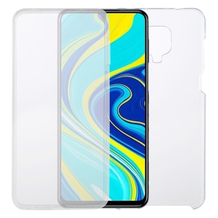 Funda ultrafina de PC+TPU transparente con doble cara y todo incluido para Xiaomi Mi 9T, Xiaomi Redmi Note 8 Pro, Xiaomi Redmi Note 8T, Xiaomi Redmi Note 9S, Samsung Galaxy S7 Edge, Samsung Galaxy S8+, Samsung Galaxy S9+