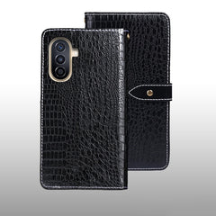 idewei Crocodile Texture Leather Phone Case, For Huawei nova Y71