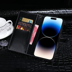 idewei Crocodile Texture Leather Phone Case, For Huawei nova Y71