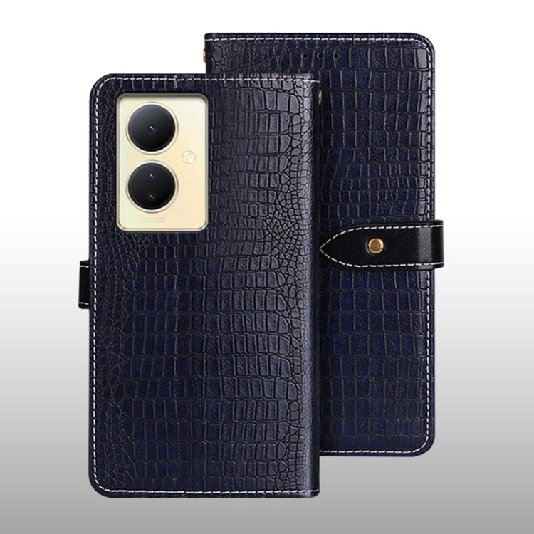 idewei Crocodile Texture Leather Phone Case, For vivo Y78 5G Global, For vivo V29 Lite 5G, For vivo Y17s 4G Global
