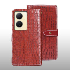 idewei Crocodile Texture Leather Phone Case, For vivo Y78 5G Global, For vivo V29 Lite 5G, For vivo Y17s 4G Global