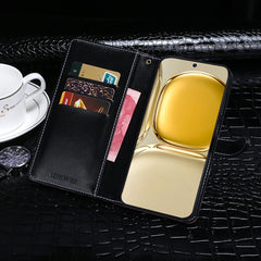 idewei Crocodile Texture Leather Phone Case, For vivo V30, For vivo V30 Pro, For vivo X100 Pro, For vivo X100, For vivo V29e 5G Taiwan, For vivo Y78 5G