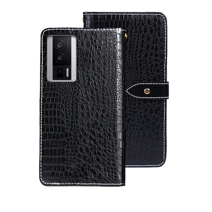 idewei Crocodile Texture Leather Phone Case, For Xiaomi Redmi Note 13 Pro+ 5G, For Xiaomi Redmi Note 13 Pro 5G, For Xiaomi Redmi 12 4G, For Xiaomi Poco F5 5G, For Xiaomi Poco F5 Pro 5G, For Xiaomi Redmi Note 12S, For Xiaomi Redmi Note 12 4G Global
