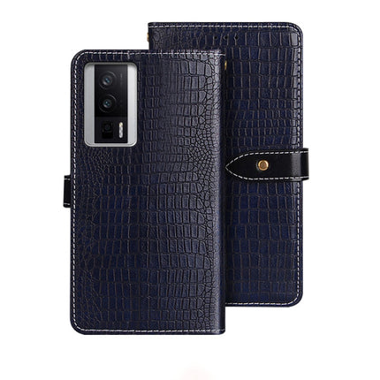 idewei Crocodile Texture Leather Phone Case, For Xiaomi Redmi Note 13 Pro+ 5G, For Xiaomi Redmi Note 13 Pro 5G, For Xiaomi Redmi 12 4G, For Xiaomi Poco F5 5G, For Xiaomi Poco F5 Pro 5G, For Xiaomi Redmi Note 12S, For Xiaomi Redmi Note 12 4G Global