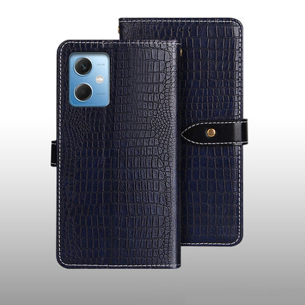 idewei Crocodile Texture Leather Phone Case, For Xiaomi Redmi Note 13 Pro+ 5G, For Xiaomi Redmi Note 13 Pro 5G, For Xiaomi Redmi 12 4G, For Xiaomi Poco F5 5G, For Xiaomi Poco F5 Pro 5G, For Xiaomi Redmi Note 12S, For Xiaomi Redmi Note 12 4G Global