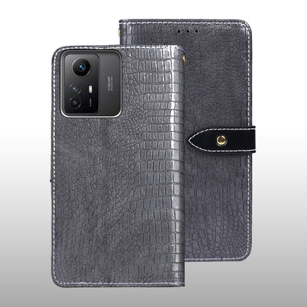 idewei Crocodile Texture Leather Phone Case, For Xiaomi Redmi Note 13 Pro+ 5G, For Xiaomi Redmi Note 13 Pro 5G, For Xiaomi Redmi 12 4G, For Xiaomi Poco F5 5G, For Xiaomi Poco F5 Pro 5G, For Xiaomi Redmi Note 12S, For Xiaomi Redmi Note 12 4G Global