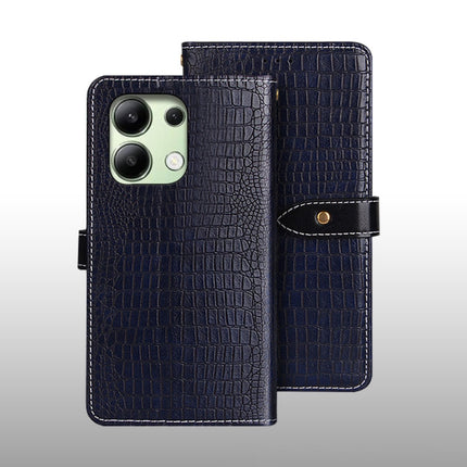 idewei Crocodile Texture Leather Phone Case, For Xiaomi Redmi A3 4G, For Xiaomi Redmi Note 13 Pro 4G, For Xiaomi Redmi Note 13 4G Global, For Xiaomi Poco X6 Pro 5G, For Xiaomi Poco X6 5G, For Xiaomi Redmi Note 13 5G