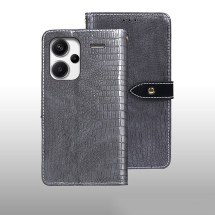 idewei Crocodile Texture Leather Phone Case, For Xiaomi Redmi Note 13 Pro+ 5G, For Xiaomi Redmi Note 13 Pro 5G, For Xiaomi Redmi 12 4G, For Xiaomi Poco F5 5G, For Xiaomi Poco F5 Pro 5G, For Xiaomi Redmi Note 12S, For Xiaomi Redmi Note 12 4G Global
