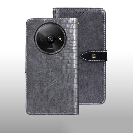 idewei Crocodile Texture Leather Phone Case, For Xiaomi Redmi A3 4G, For Xiaomi Redmi Note 13 Pro 4G, For Xiaomi Redmi Note 13 4G Global, For Xiaomi Poco X6 Pro 5G, For Xiaomi Poco X6 5G, For Xiaomi Redmi Note 13 5G