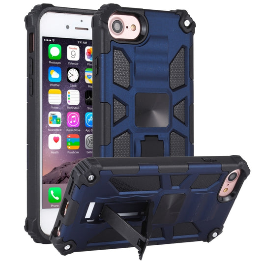 Funda protectora magnética de TPU + PC a prueba de golpes con soporte, para iPhone 6, para iPhone SE 2022 / SE 2020 / 8 / 7, para iPhone 6 Plus, para iPhone 8 Plus / 7 Plus, para Samsung Galaxy A71