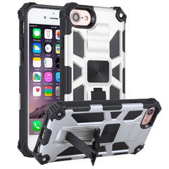 Funda protectora magnética de TPU + PC a prueba de golpes con soporte, para iPhone 6, para iPhone SE 2022 / SE 2020 / 8 / 7, para iPhone 6 Plus, para iPhone 8 Plus / 7 Plus, para Samsung Galaxy A71