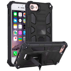 Funda protectora magnética de TPU + PC a prueba de golpes con soporte, para iPhone 6, para iPhone SE 2022 / SE 2020 / 8 / 7, para iPhone 6 Plus, para iPhone 8 Plus / 7 Plus, para Samsung Galaxy A71