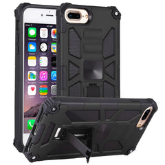 Funda protectora magnética de TPU + PC a prueba de golpes con soporte, para iPhone 6, para iPhone SE 2022 / SE 2020 / 8 / 7, para iPhone 6 Plus, para iPhone 8 Plus / 7 Plus, para Samsung Galaxy A71