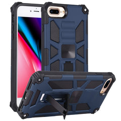 Shockproof TPU + PC Magnetic Protective Case with Holder, For iPhone 6, For iPhone SE 2022 / SE 2020 / 8 / 7, For iPhone 6 Plus, For iPhone 8 Plus / 7 Plus, For Samsung Galaxy A71