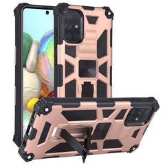 Funda protectora magnética de TPU + PC a prueba de golpes con soporte, para iPhone 6, para iPhone SE 2022 / SE 2020 / 8 / 7, para iPhone 6 Plus, para iPhone 8 Plus / 7 Plus, para Samsung Galaxy A71