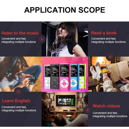 1.8 inch TFT Screen Metal MP4 Player, With 8G TF Card+Earphone+Cable, With 16G TF Card+Earphone+Cable, With Earphone+Cable