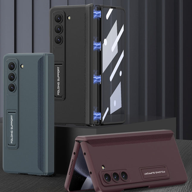 GKK Integrated Magnetic Full Coverage Folding Phone Case, For Samsung Galaxy Z Fold5