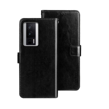 idewei Crazy Horse Texture Leather Phone Case, For Xiaomi Poco F5 Pro 5G, For Xiaomi Redmi Note 12S, For Xiaomi Redmi Note 12 4G Global