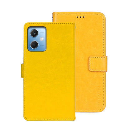 idewei Crazy Horse Texture Leather Phone Case, For Xiaomi Poco F5 Pro 5G, For Xiaomi Redmi Note 12S, For Xiaomi Redmi Note 12 4G Global