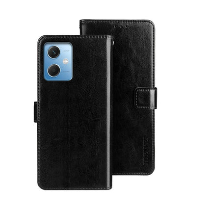 idewei Crazy Horse Texture Leather Phone Case, For Xiaomi Poco F5 Pro 5G, For Xiaomi Redmi Note 12S, For Xiaomi Redmi Note 12 4G Global