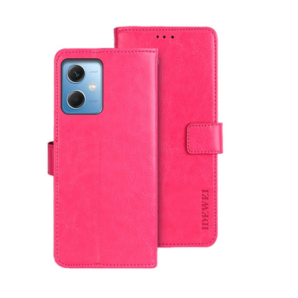 idewei Crazy Horse Texture Leather Phone Case, For Xiaomi Poco F5 Pro 5G, For Xiaomi Redmi Note 12S, For Xiaomi Redmi Note 12 4G Global