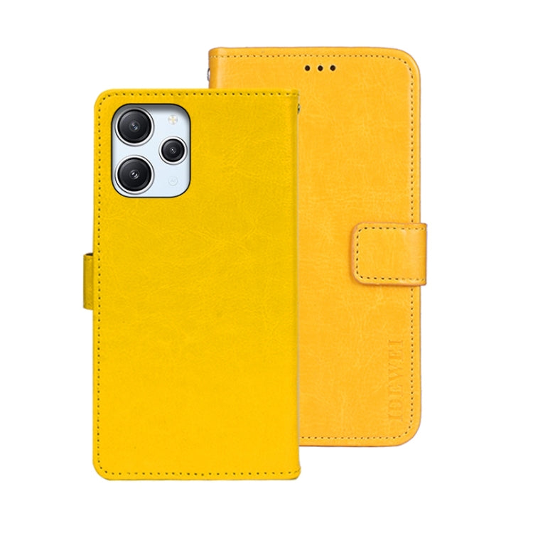 idewei Crazy Horse Texture Leather Phone Case, For Xiaomi 13T / 13T Pro, For Xiaomi Redmi 12 4G, For Xiaomi Poco F5 5G