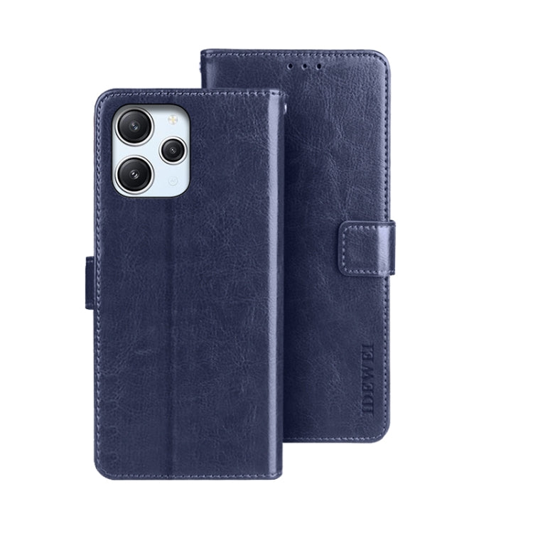 idewei Crazy Horse Texture Leather Phone Case, For Xiaomi 13T / 13T Pro, For Xiaomi Redmi 12 4G, For Xiaomi Poco F5 5G