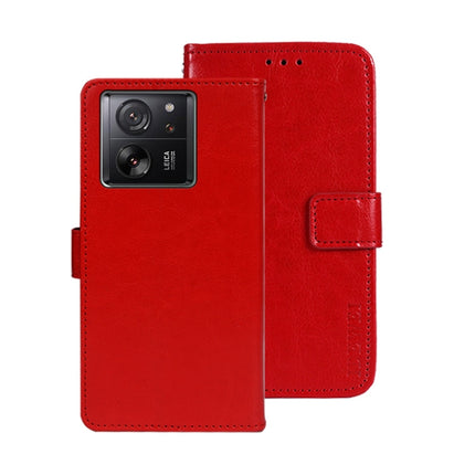 idewei Crazy Horse Texture Leather Phone Case, For Xiaomi 13T / 13T Pro, For Xiaomi Redmi 12 4G, For Xiaomi Poco F5 5G