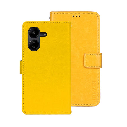 idewei Crazy Horse Texture Leather Phone Case, For Xiaomi Redmi 13C, For Xiaomi Redmi Note 13 Pro+ 5G, For Xiaomi Redmi Note 13 Pro 5G