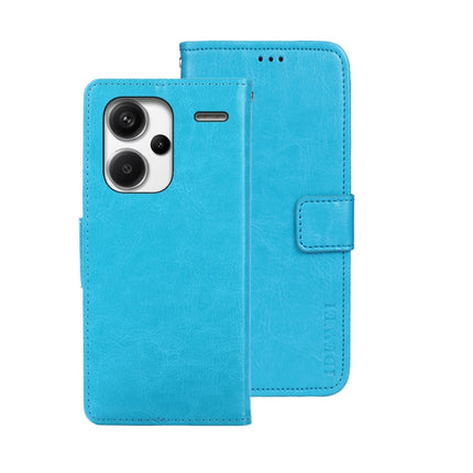 idewei Crazy Horse Texture Leather Phone Case, For Xiaomi Redmi 13C, For Xiaomi Redmi Note 13 Pro+ 5G, For Xiaomi Redmi Note 13 Pro 5G