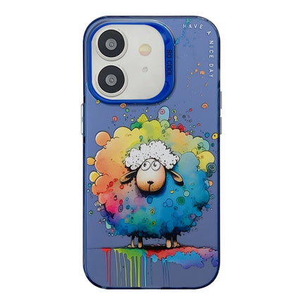 Animal Pattern Oil Painting Series PC + TPU Phone Case