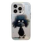 For iPhone 15 Pro / Black Dog