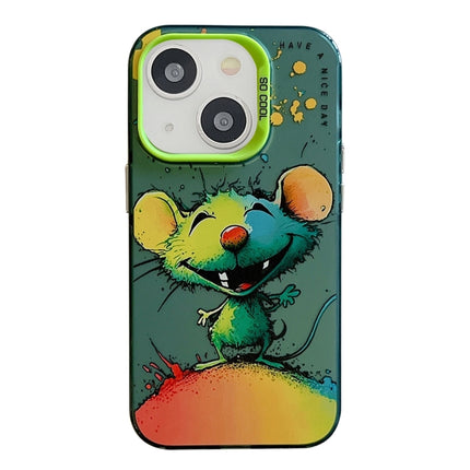 Animal Pattern Oil Painting Series PC + TPU Phone Case