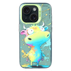 For iPhone 15 Plus / Colorful Cattle