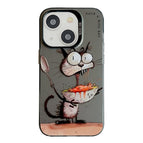 For iPhone 15 Plus / Eating Rat