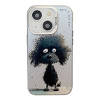 For iPhone 15 Plus / Black Dog