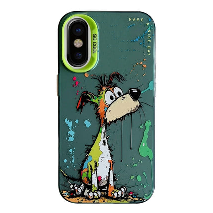 Animal Pattern Oil Painting Series PC + TPU Phone Case