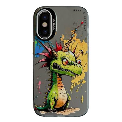 Animal Pattern Oil Painting Series PC + TPU Phone Case