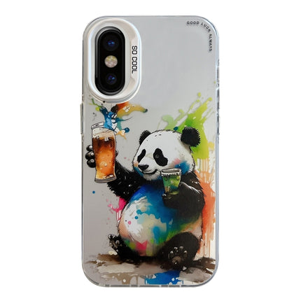 Animal Pattern Oil Painting Series PC + TPU Phone Case