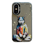 For iPhone X / XS / Hoodie Dog